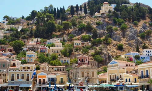Sailing in Greece vibe coastline 01