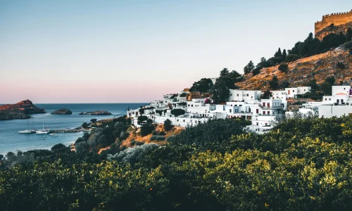 Sailing in Greece vibe coastline 03